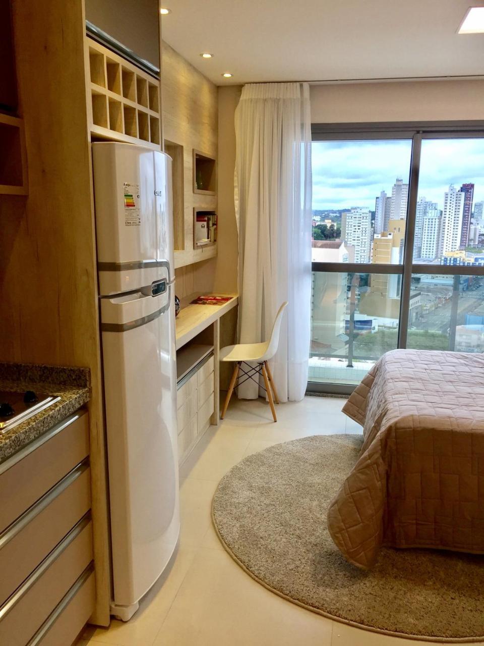 Estudio Moderno Com Linda Vista Para A Serra Curitiba Dış mekan fotoğraf