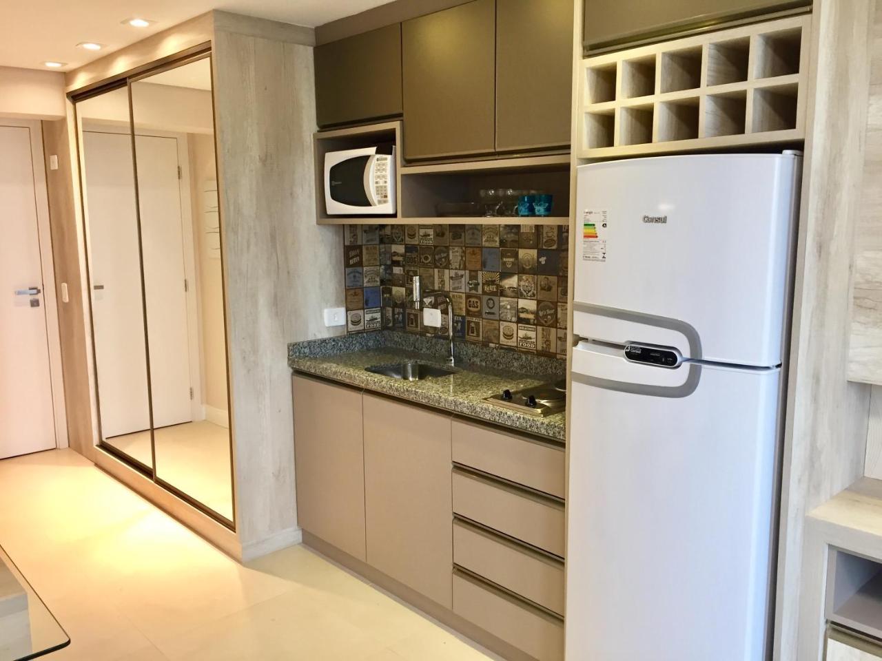 Estudio Moderno Com Linda Vista Para A Serra Curitiba Dış mekan fotoğraf